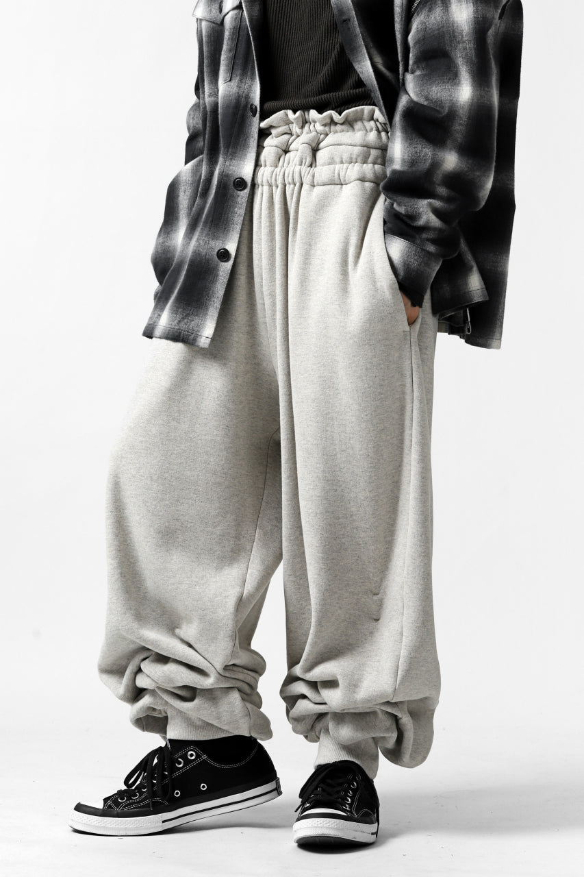 画像をギャラリービューアに読み込む, FACETASM SUPER BIG SWEAT PANTS (GREY)