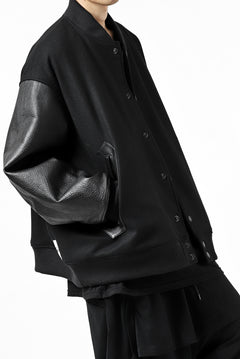 画像をギャラリービューアに読み込む, FACETASM "F" STADIUM JACKET (BLACK)