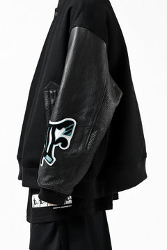 画像をギャラリービューアに読み込む, FACETASM "F" STADIUM JACKET (BLACK)