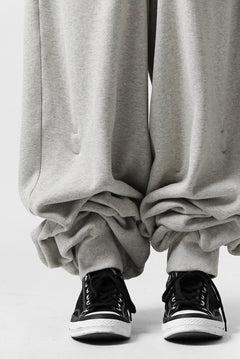画像をギャラリービューアに読み込む, FACETASM SUPER BIG SWEAT PANTS (GREY)