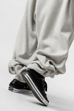 画像をギャラリービューアに読み込む, FACETASM SUPER BIG SWEAT PANTS (GREY)