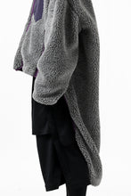 画像をギャラリービューアに読み込む, FACETASM HIGH-LOW ZIPPER FLEECE JACKET (GREY)