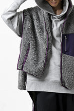 画像をギャラリービューアに読み込む, FACETASM HIGH-LOW ZIPPER FLEECE JACKET (GREY)