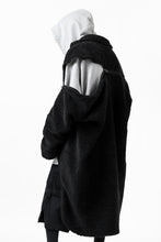 画像をギャラリービューアに読み込む, FACETASM HIGH-LOW ZIPPER FLEECE JACKET (BLACK)