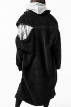 画像をギャラリービューアに読み込む, FACETASM HIGH-LOW ZIPPER FLEECE JACKET (BLACK)