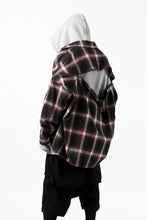 画像をギャラリービューアに読み込む, FACETASM CHECK ZIPPER SHIRT (RED)