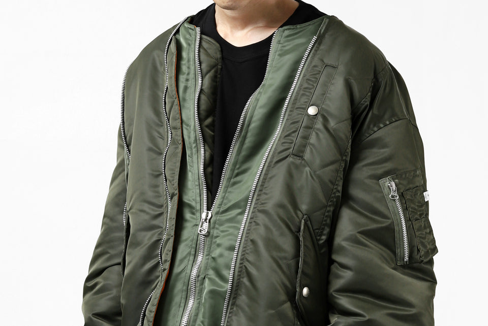 画像をギャラリービューアに読み込む, FACETASM BUG MA-1 JACKET (KHAKI)