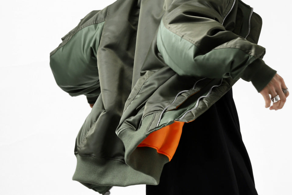 画像をギャラリービューアに読み込む, FACETASM BUG MA-1 JACKET (KHAKI)