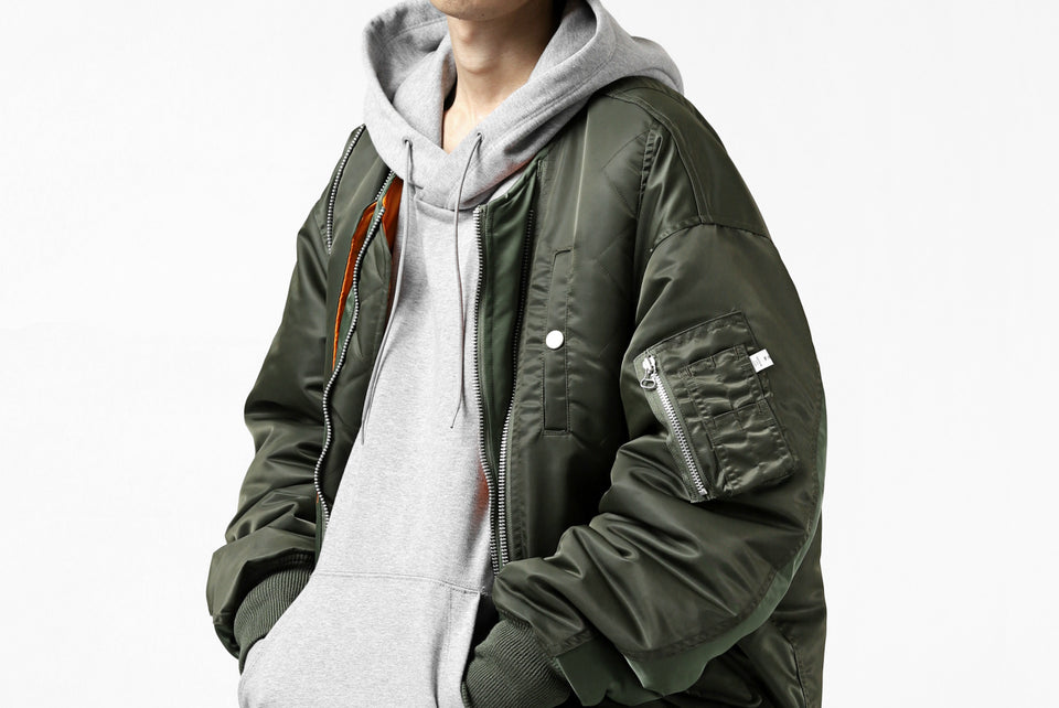 画像をギャラリービューアに読み込む, FACETASM BUG MA-1 JACKET (KHAKI)