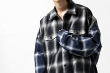 画像をギャラリービューアに読み込む, FACETASM CHECK ZIPPER SHIRT (BLACK)