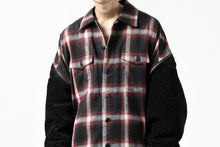画像をギャラリービューアに読み込む, FACETASM HIGH-LOW ZIPPER FLEECE JACKET (BLACK)