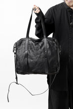 画像をギャラリービューアに読み込む, PAL OFFNER 2WAY FLAP BAG LARGE / CALF LEATHER (BLACK)