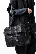 画像をギャラリービューアに読み込む, PAL OFFNER 2WAY FLAP BAG LARGE / CALF LEATHER (BLACK)