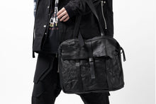 画像をギャラリービューアに読み込む, PAL OFFNER 2WAY FLAP BAG LARGE / CALF LEATHER (BLACK)