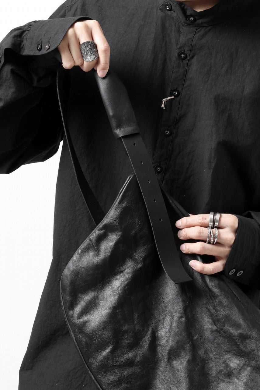 画像をギャラリービューアに読み込む, PAL OFFNER BIG BERLIN BAG / CALF LEATHER (BLACK)