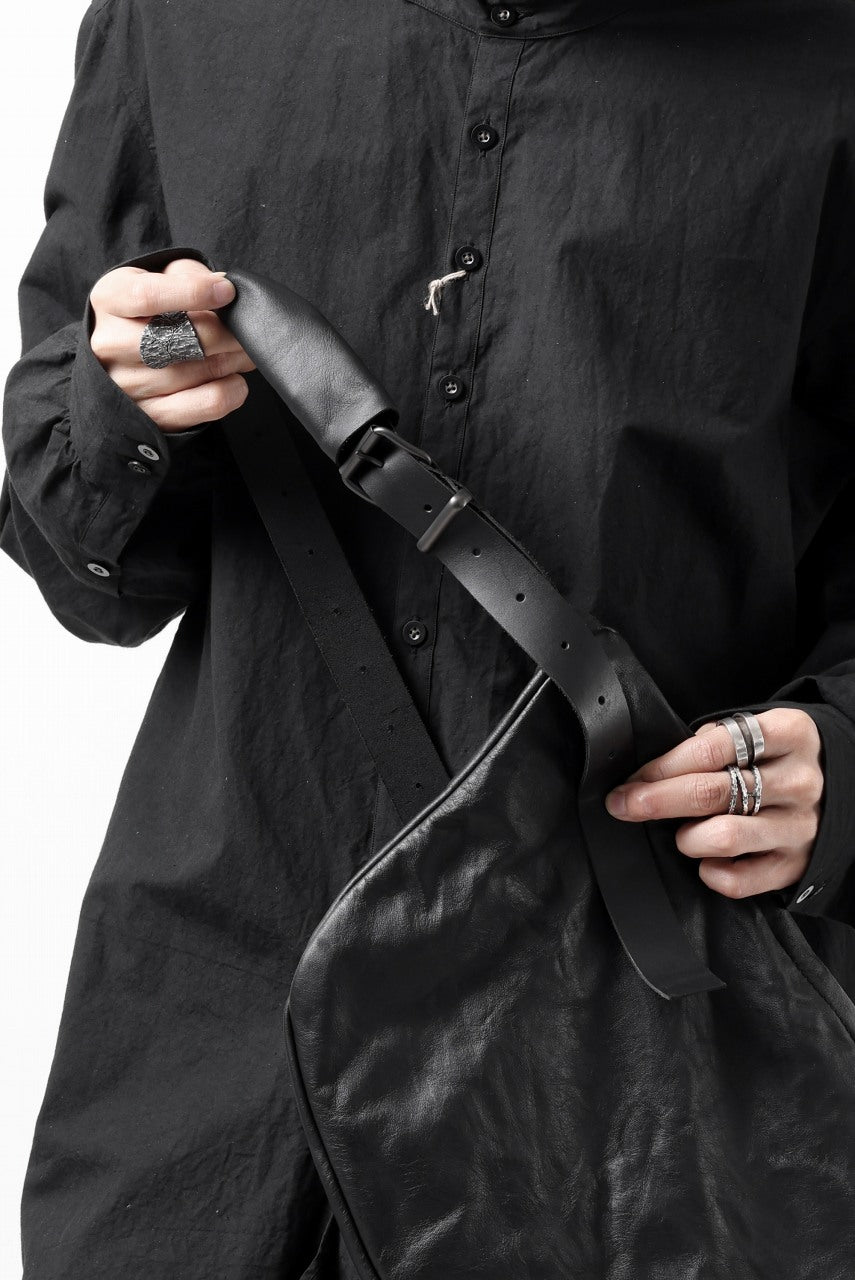 画像をギャラリービューアに読み込む, PAL OFFNER BIG BERLIN BAG / CALF LEATHER (BLACK)