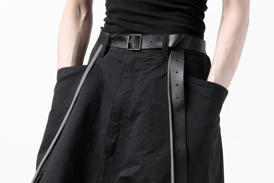 画像をギャラリービューアに読み込む, PAL OFFNER EASY BELT THIN / CALF LEATHER (BLACK)