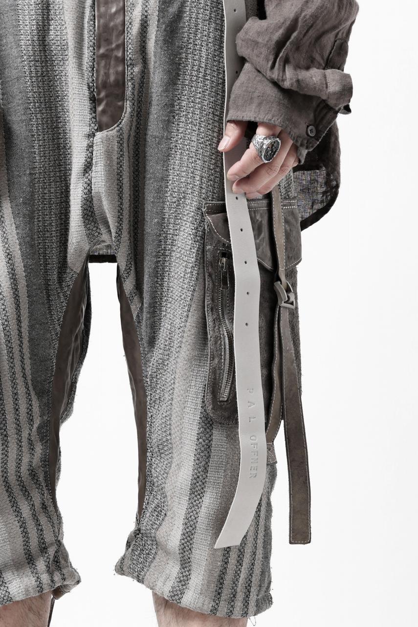 画像をギャラリービューアに読み込む, PAL OFFNER EASY BELT THIN / CALF LEATHER (CEMENT)