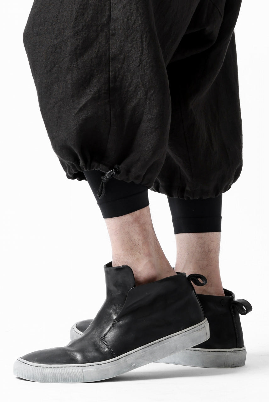 Load image into Gallery viewer, ISAMU KATAYAMA BACKLASH EASY SHORTS / SOFT LINEN (BLACK)