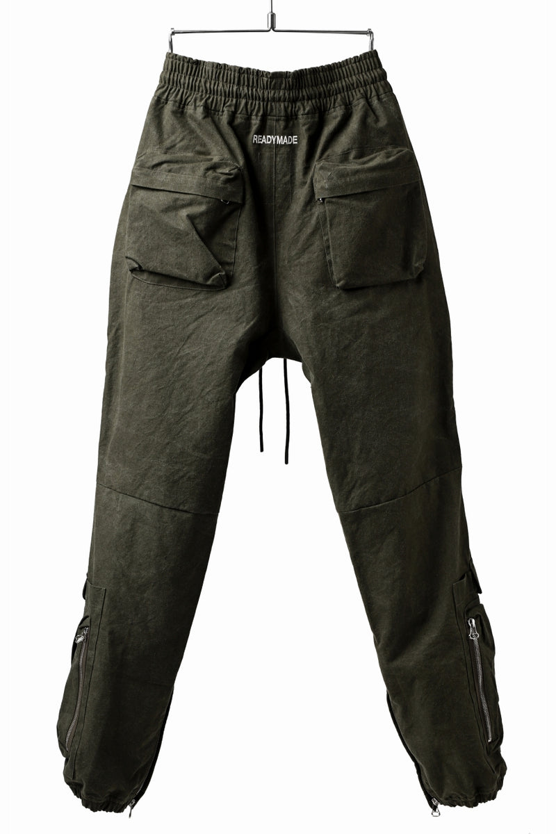 READYMADE CARGO PANTS (KHAKI GREEN #B)