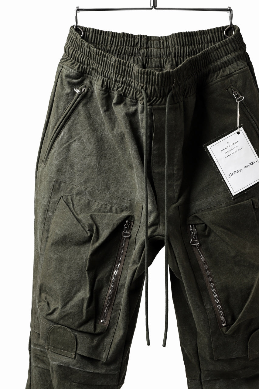 画像をギャラリービューアに読み込む, READYMADE CARGO PANTS (KHAKI GREEN #D)