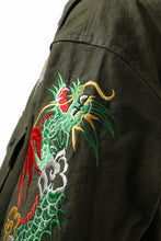 画像をギャラリービューアに読み込む, READYMADE SKA SHIRT-JACKET (KHAKI GREEN)