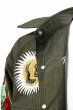 画像をギャラリービューアに読み込む, READYMADE SKA SHIRT-JACKET (KHAKI GREEN)