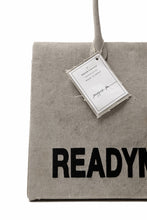 画像をギャラリービューアに読み込む, READYMADE SHOPPING BAG 40 LOGO (WHITE)