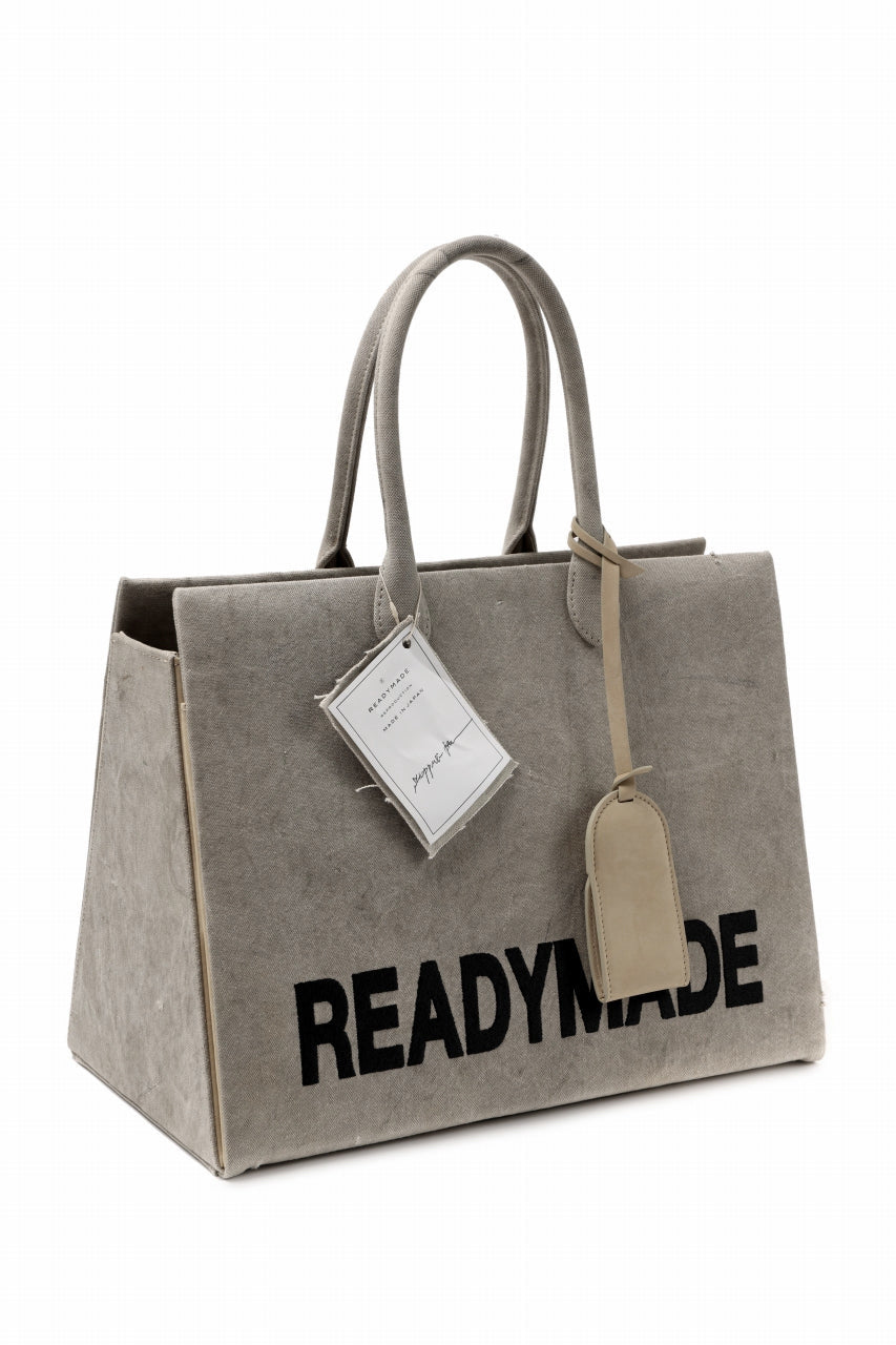 画像をギャラリービューアに読み込む, READYMADE SHOPPING BAG 40 LOGO (WHITE)