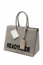 画像をギャラリービューアに読み込む, READYMADE SHOPPING BAG 40 LOGO (WHITE)