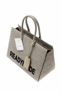 画像をギャラリービューアに読み込む, READYMADE SHOPPING BAG 40 LOGO (WHITE)