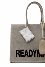 画像をギャラリービューアに読み込む, READYMADE SHOPPING BAG 40 LOGO (WHITE)