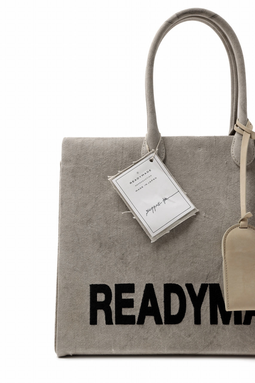 画像をギャラリービューアに読み込む, READYMADE SHOPPING BAG 40 LOGO (WHITE)