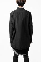 画像をギャラリービューアに読み込む, RESURRECTION x LOOM Re-production ARMY SMOCK SHIRT-JACKET (BLACK)