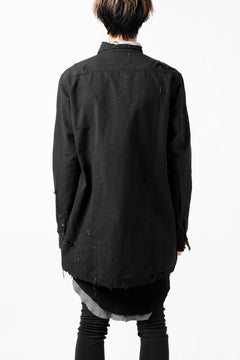 画像をギャラリービューアに読み込む, RESURRECTION x LOOM Re-production ARMY SMOCK SHIRT-JACKET (BLACK)