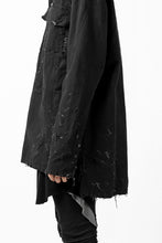 画像をギャラリービューアに読み込む, RESURRECTION x LOOM Re-production ARMY SMOCK SHIRT-JACKET (BLACK)