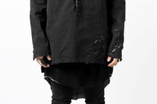 画像をギャラリービューアに読み込む, RESURRECTION x LOOM Re-production ARMY SMOCK SHIRT-JACKET (BLACK)
