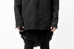 画像をギャラリービューアに読み込む, RESURRECTION x LOOM Re-production ARMY SMOCK SHIRT-JACKET (BLACK)