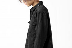 画像をギャラリービューアに読み込む, RESURRECTION x LOOM Re-production ARMY SMOCK SHIRT-JACKET (BLACK)