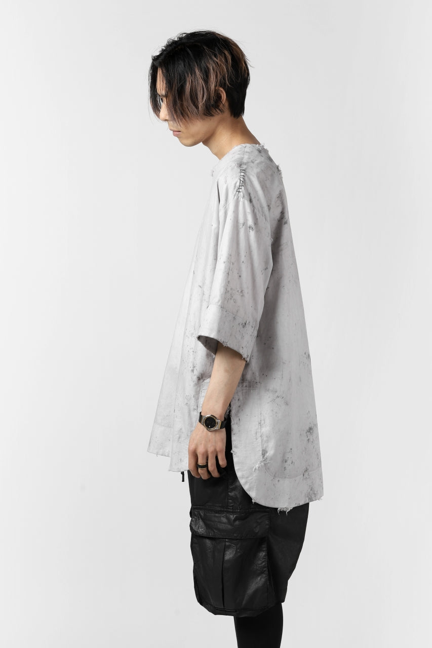 画像をギャラリービューアに読み込む, RESURRECTION x LOOM Re-production DYEING TUNICA TOPS (LIGHT GRAY)