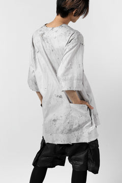 画像をギャラリービューアに読み込む, RESURRECTION x LOOM Re-production DYEING TUNICA TOPS (LIGHT GRAY)