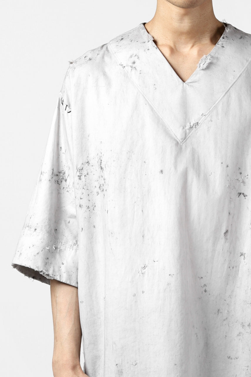 画像をギャラリービューアに読み込む, RESURRECTION x LOOM Re-production DYEING TUNICA TOPS (LIGHT GRAY)