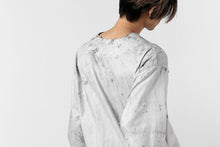 画像をギャラリービューアに読み込む, RESURRECTION x LOOM Re-production DYEING TUNICA TOPS (LIGHT GRAY)