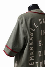 画像をギャラリービューアに読み込む, READYMADE MILITARY BASEBALL SHIRT (KHAKI GREEN #A)