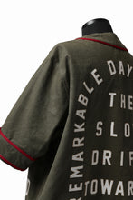 画像をギャラリービューアに読み込む, READYMADE MILITARY BASEBALL SHIRT (KHAKI GREEN #B)