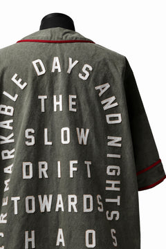 画像をギャラリービューアに読み込む, READYMADE MILITARY BASEBALL SHIRT (KHAKI GREEN #C)