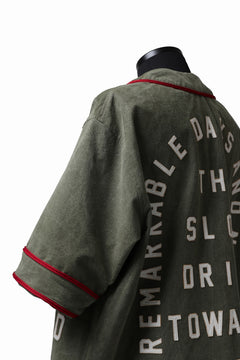 画像をギャラリービューアに読み込む, READYMADE MILITARY BASEBALL SHIRT (KHAKI GREEN #C)