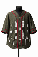 画像をギャラリービューアに読み込む, READYMADE MILITARY BASEBALL SHIRT (KHAKI GREEN #B)