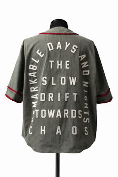 画像をギャラリービューアに読み込む, READYMADE MILITARY BASEBALL SHIRT (KHAKI GREEN #A)