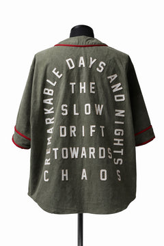 画像をギャラリービューアに読み込む, READYMADE MILITARY BASEBALL SHIRT (KHAKI GREEN #C)